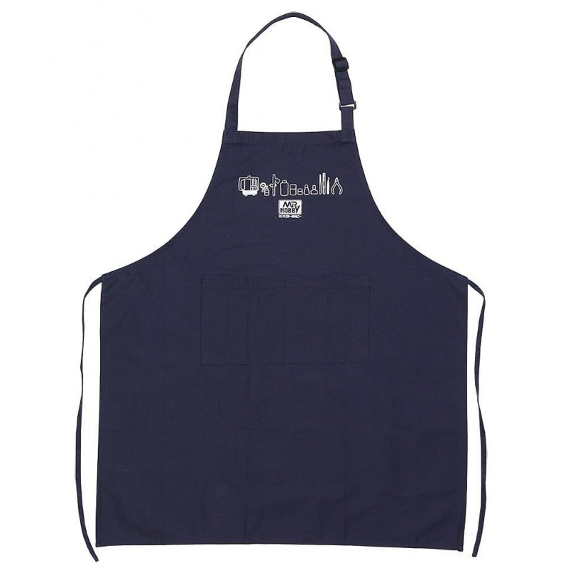 Delantal Blanco Mr Hobby ( MR. APRON)