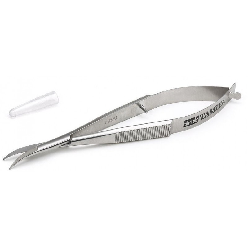 Tamiya Mini 4WD Curved Scissors For Polycarbonate Bodies