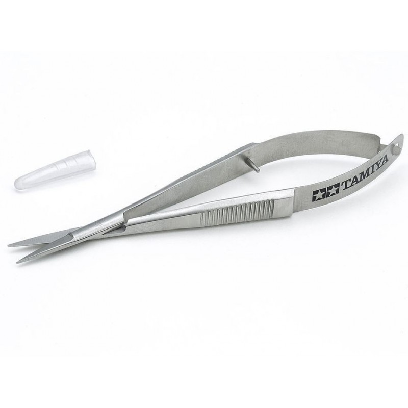 Tamiya Craft Tools HG Tweezer Grip Scissors