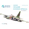 1/32 Su-25UB 3D-Printed & colored Interior on decal paper (for Trumpeter kit) 