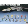 1/48 US NAVY PILOT/DECK CREW SET A