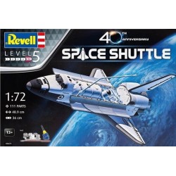 Set de regalo del 40 aniversario del transbordador espacial en escala 1:72 del fabricante Revell