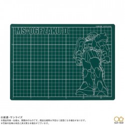 MOBILE SUIT GUNDAM CUTTING MAT MASS PRODUCTION ZAKU