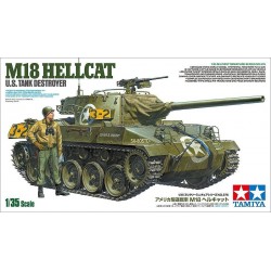 Tamiya 1/35 MM U.S. Tank Destroyer M18 Hellcat tank model kit