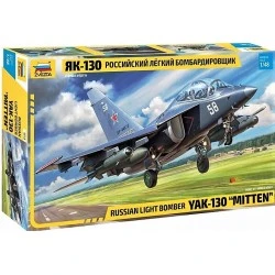 Maqueta de avion Zvezda 1/48 Russian Light Bomber Aircraft YAK-130