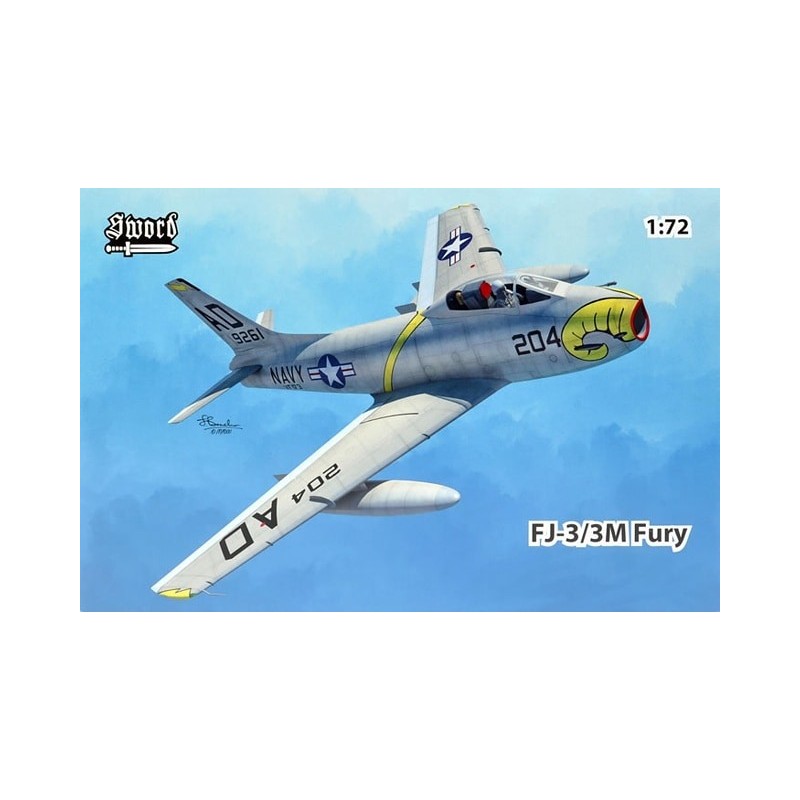 1/72 North-American FJ-3/FJ-3M Fury