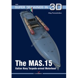 82 - The MAS.15 Italian Navy Torpedo-armed Motorboat