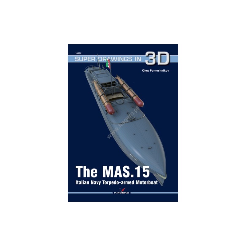 82 - The MAS.15 Italian Navy Torpedo-armed Motorboat