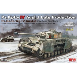 1/35 PZ.KPFW.IV AUSF.J LATE PRODUCTION PZ.BEOB.WG.IV AUSF.J 2 IN 1