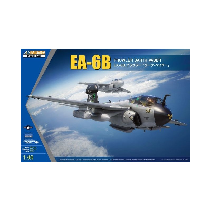 Kinetic 1/48 EA-6B "DARK PROWLER" aircraft model kit