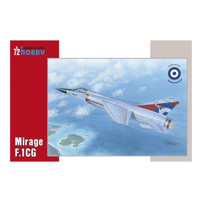 Maqueta de avion Special Hobby 1/72 Mirage F.1CG