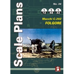 34- Scale Plans MACCHI C.202 FOLGORE