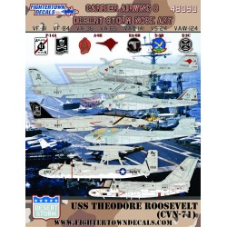 Calcas Fightertown  1/48 Carrier Air Wing 8 Desert Storm Nose Art