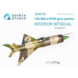 1/48 MiG-21PFM (grey  panels) (eduard)