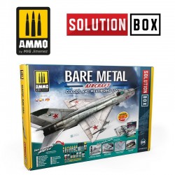 COMO PINTAR AVIONES DE METAL NATURAL. COLORES Y SISTEMA DE ENVEJECIDO, SOLUTION BOX