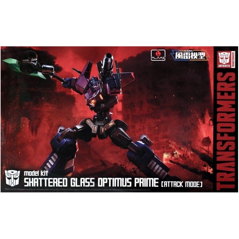 Furai Model Transformers - Shattered Glass Optimus Prime (Attack Mode)