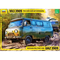 Maqueta 1/35 Russian Military Van UAZ 3909 del fabricante Zvezda