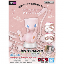 Maqueta Bandai Pokemon Plastic Model Collection Quick!! No.02 Mew