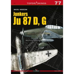 Libro de aviación - Kagero 77- Junkers Ju 87 D, G | Robotines