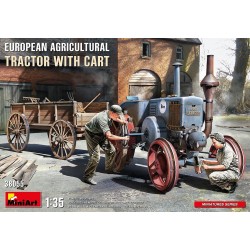 MiniArt 1/35 EUROPEAN AGRICULTURAL TRACTORS & CARTS