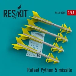 reskit 1/48 RAFAEL PYTHON 5 MISSILE (4PCS)