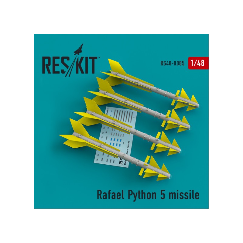 reskit 1/48 RAFAEL PYTHON 5 MISSILE (4PCS)