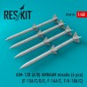 reskit 1/48 AIM-120A/B AMRAAM MISSILE (4 PCS)