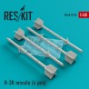 reskit 1/48 R-3R MISSILE (4PCS)