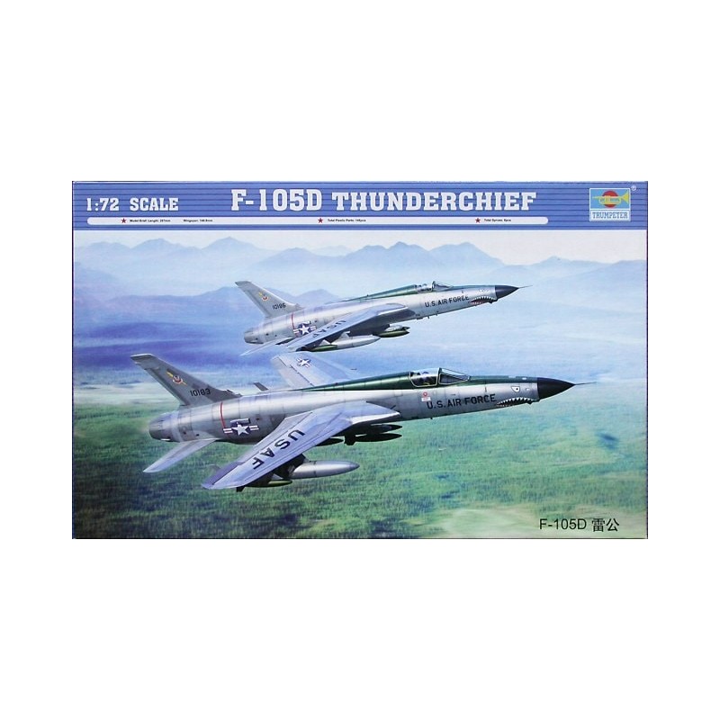 Trumpeter 1/72 F-105D Thunderchief