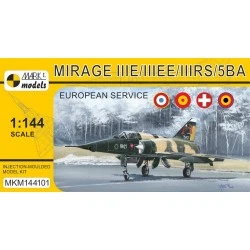 MARK 1 1/144 Dassault Mirage IIIE/EE/RS/5BA European Service