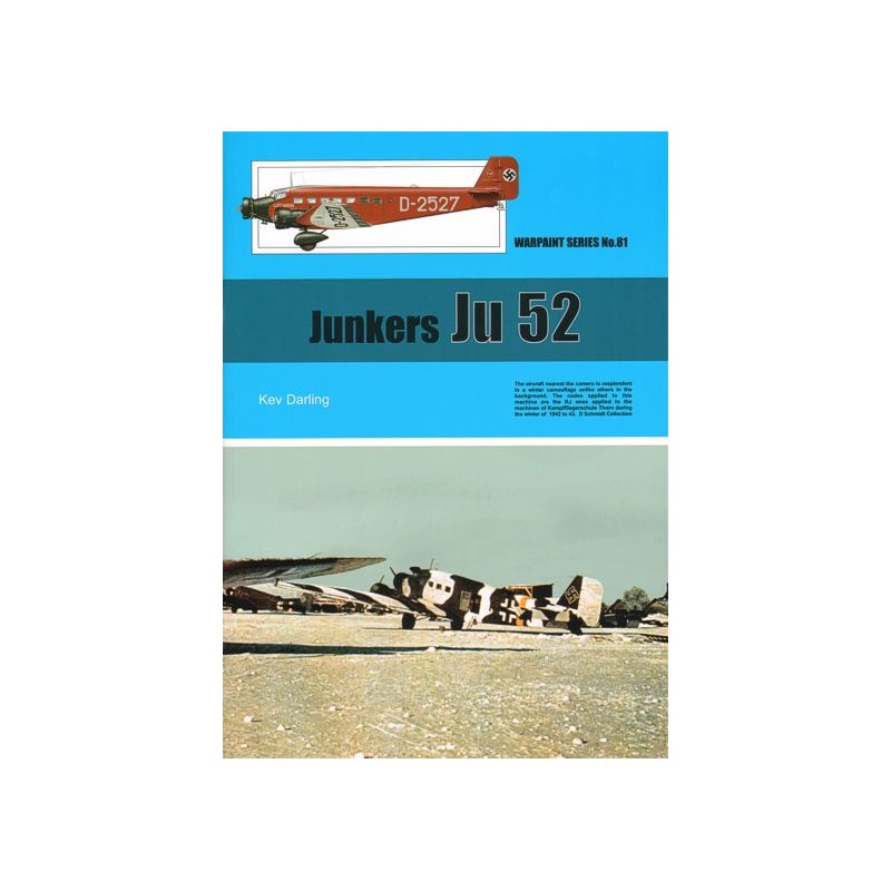 Guideline Publications Warpaint Series nº81: Junkers Ju-52/3m