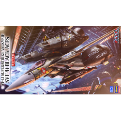 Hasegawa 1/72 VF-1J SUPER/STRIKE VALKYRIE "SVF-41 BLACK ACES"