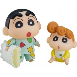 Good Smile Company NENDOROID SHINNOSUKE NOHARA: PAJAMA VER. & HIMAWARI (CRAYON SHIN-CHAN)