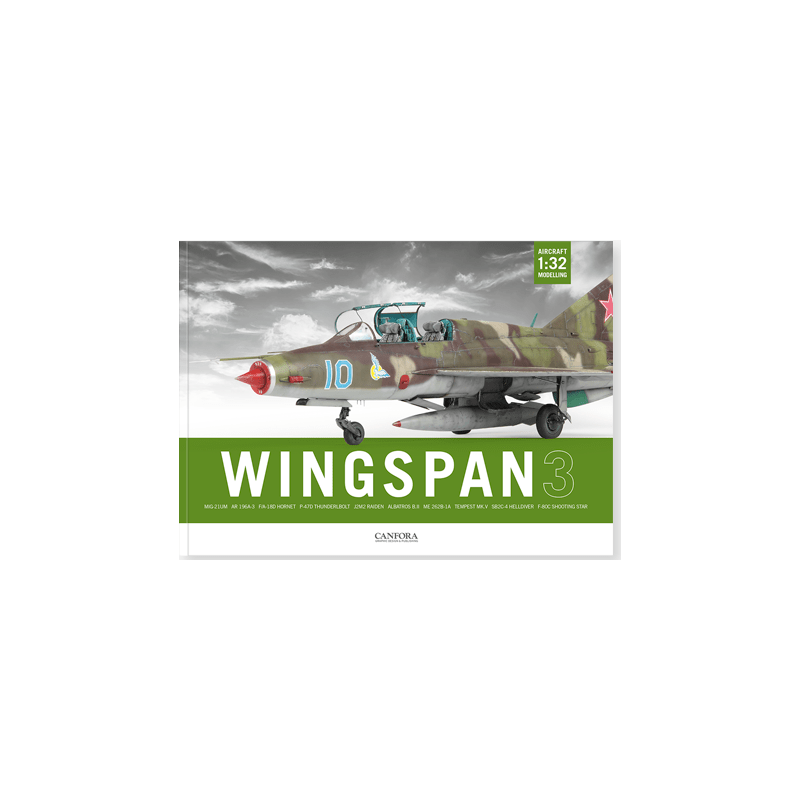 Canfora Publishing Wingspan Vol.3: 1/32 Aircraft Modelling