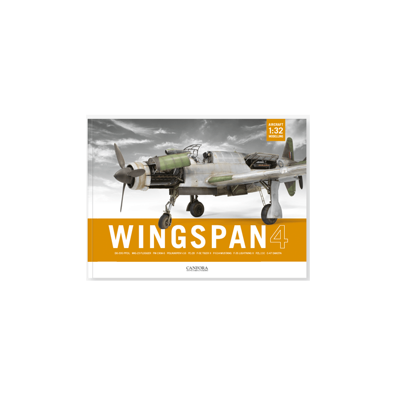 Canfora Publishing Wingspan Vol.4: 1/32 Aircraft Modelling