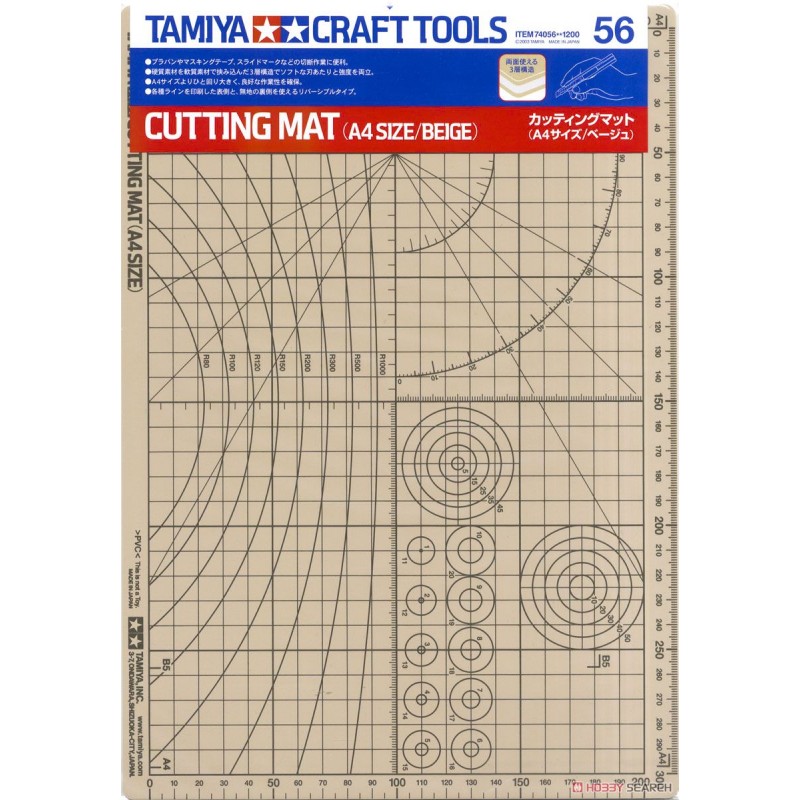 Tapiz de Corte A4 Tamiya para modelismo - ROBOTINES