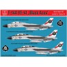 HAD 1/48 Decals F-14A Tomcat (VF-41 «Black Aces») on USS Nimitz, 1978-80