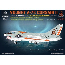 HAD 1/48 Calcas Vought A-7E Corsair II The 'Sidewinders' in "The Final Countdown" Collection