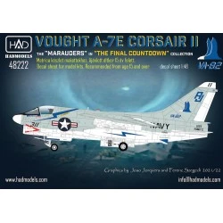 HAD 1/48 Decals Vought A-7E Corsair II The "Marauders" in "The Final Countdown" Collection