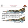 HAD 1/48 Calcas MiG-23 MLD Aggressors Decal Sheet