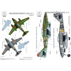 HAD 1/48 Calcas Messerschmitt Me.262 A-1 (Luftwaffe black L, white 17)