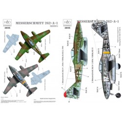 HAD 1/48 Decals Messerschmitt Me.262 A-1 (Luftwaffe black L, white 17)