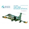 Quinta Studio 1/48 F-104G interior 3D decals (Hasegawa)