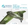 Quinta Studio 1/32 Me 163B interior 3D decals (meng)