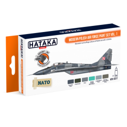 Hataka Hataka Modern Polish Air Force Paint Set Vol.1