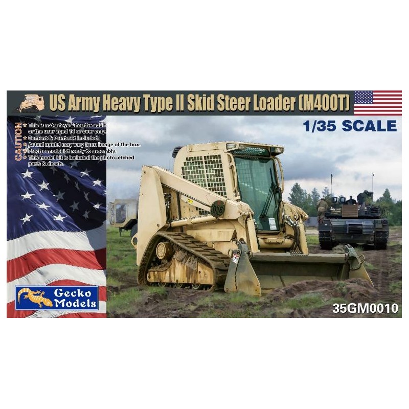 Gecko models Gecko Models 1/35 US Army M400T Small Skid Steer Loader Type 2