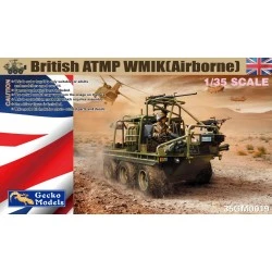 Gecko Models 1/35 British Army ATMP WMIK (Airborne) - Robotines