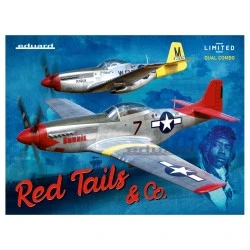 Eduard 1/48 RED TAILS & Co. DUAL COMBO Limited edition