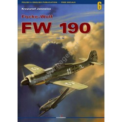 Kagero 01 - Focke Wulf FW 190 vol. I (no decals)(polish)