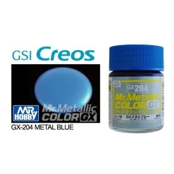 Mr Hobby Mr Metallic  Color GX Metal Blue (18ml)